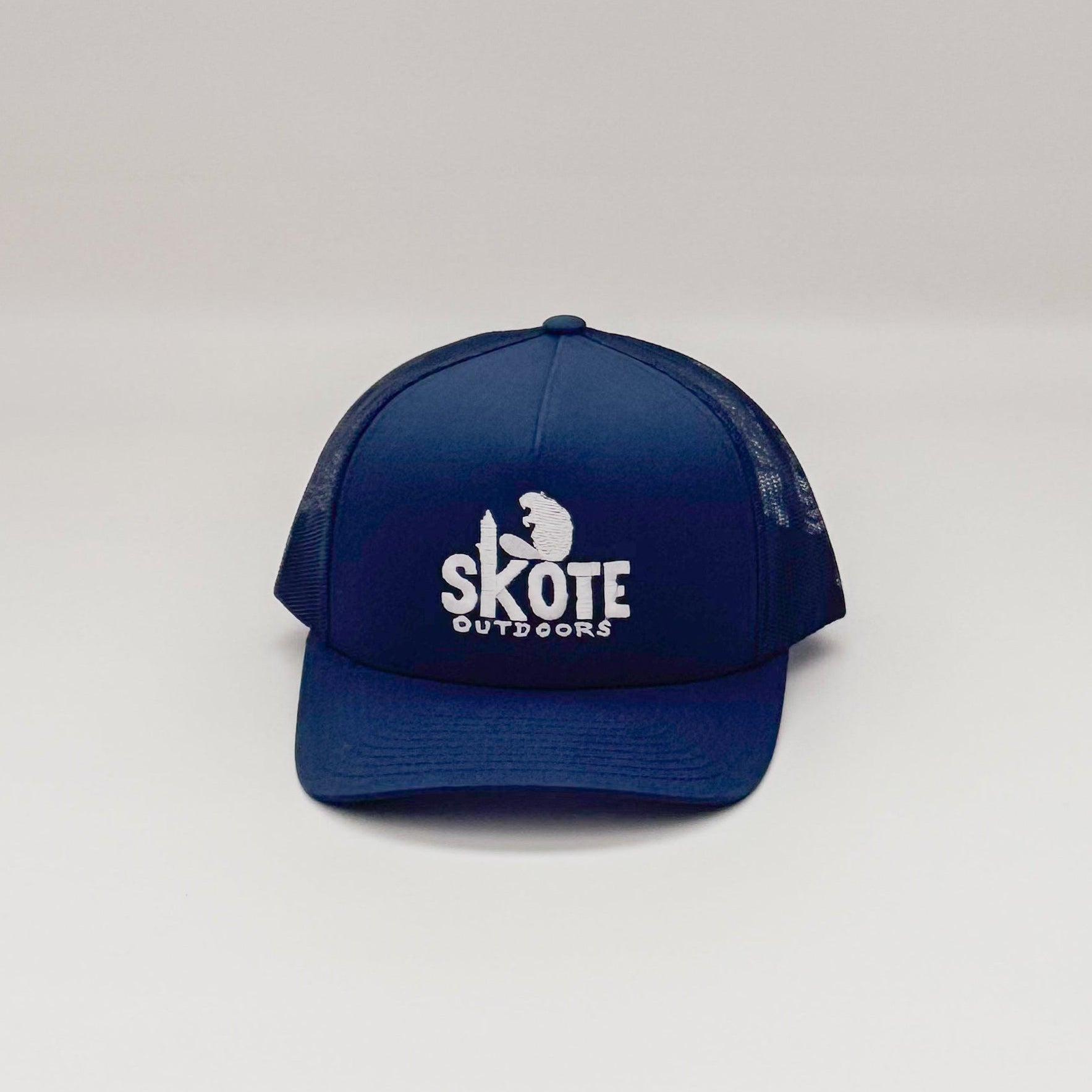 Embroidered Mesh Snapback