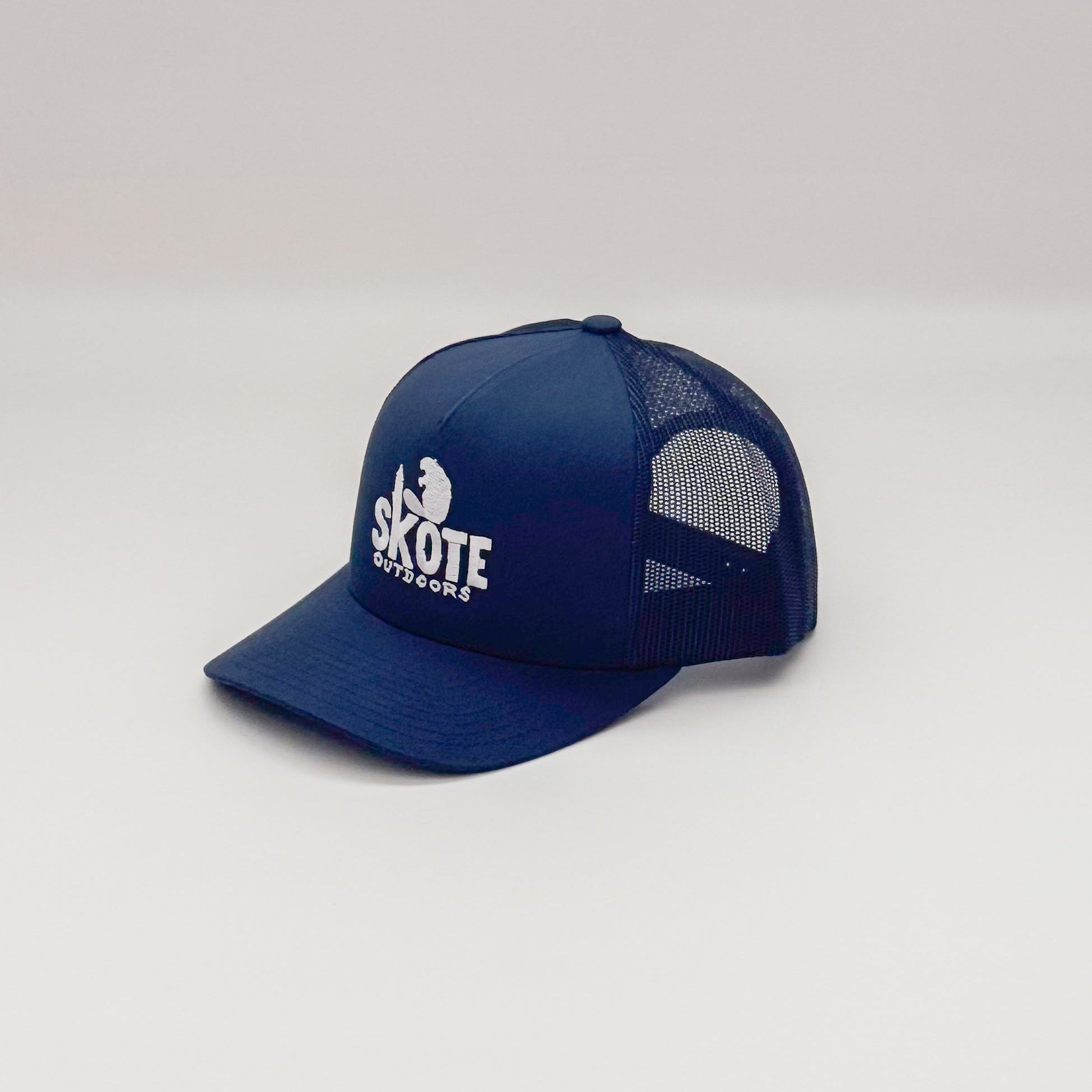 Embroidered Mesh Snapback