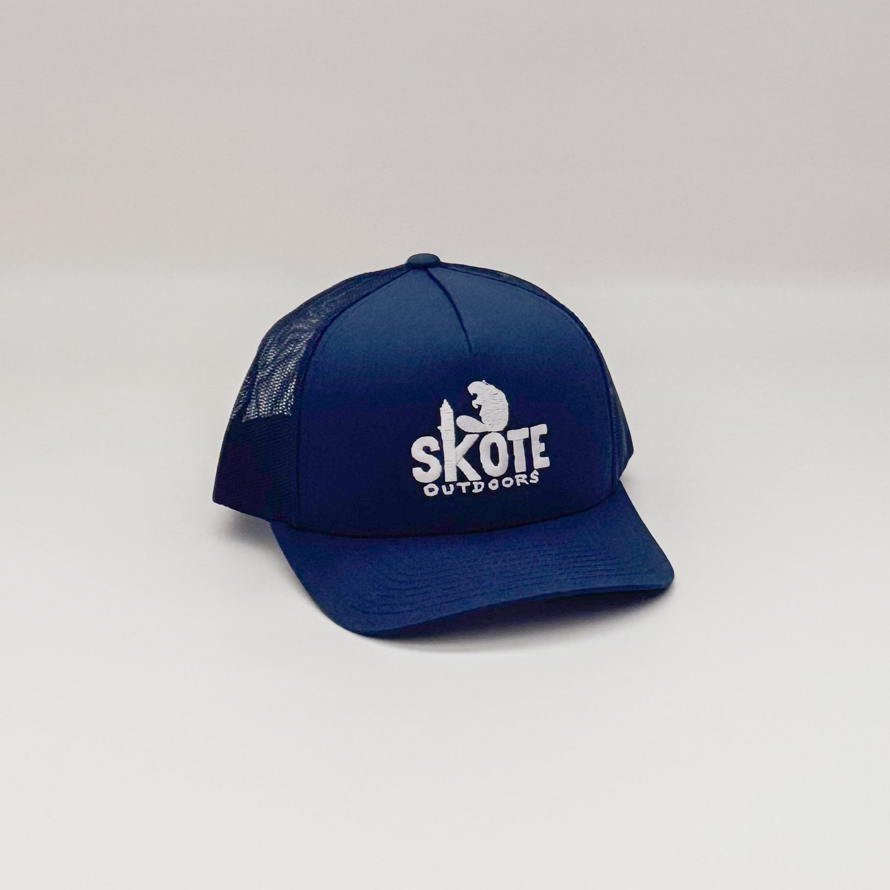 Embroidered Mesh Snapback